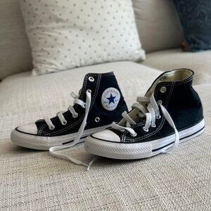 Converse Black and White High-Tops
